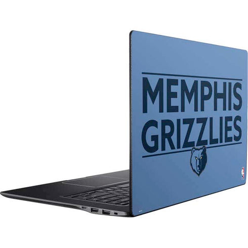 NBA Memphis Grizzlies Standard - Light Blue Ativ Book 9 (15.6in 2014) Skin